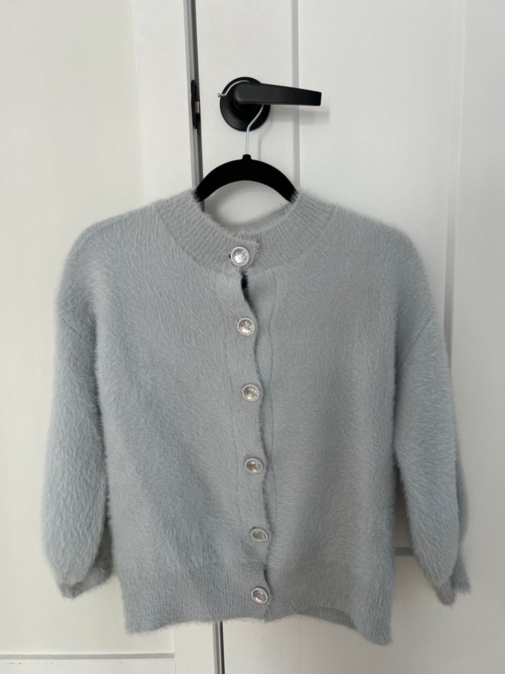 Baby blue soft cardigan